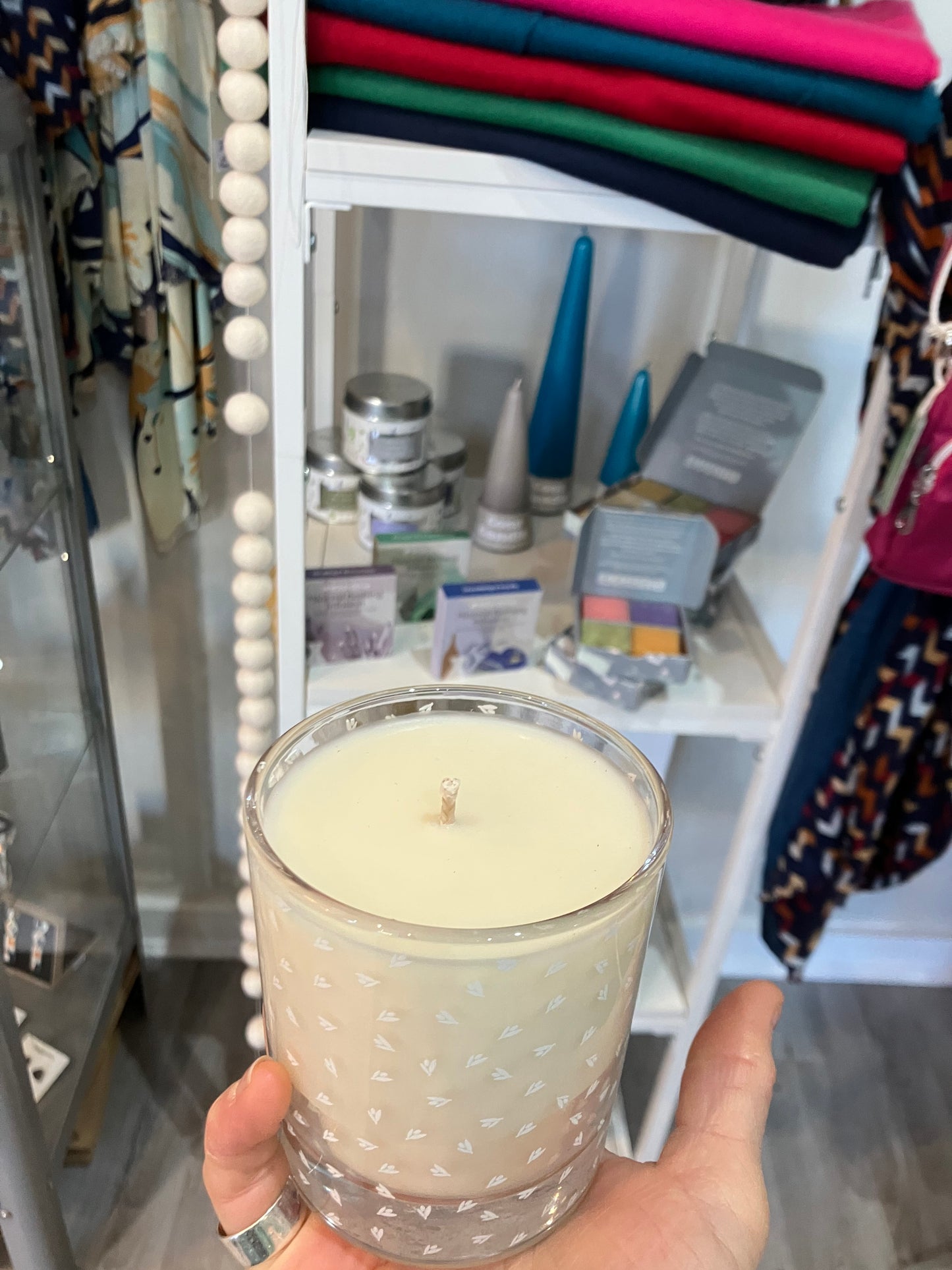 Wild Olive large glass candles