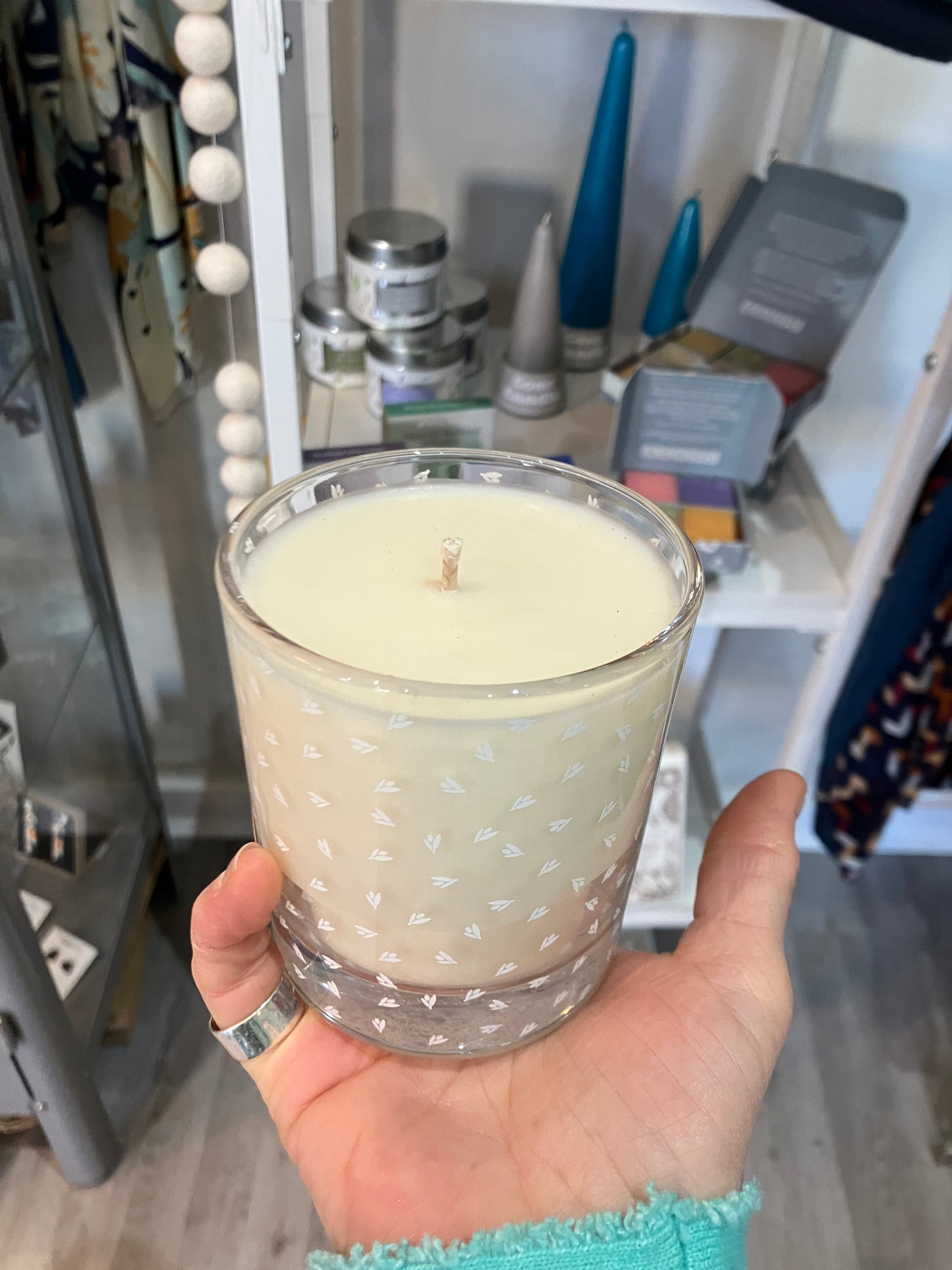 Wild Olive large glass candles