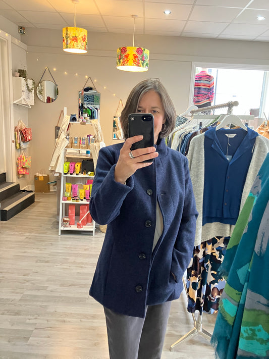 Fransa Paige jacket in navy - last one!