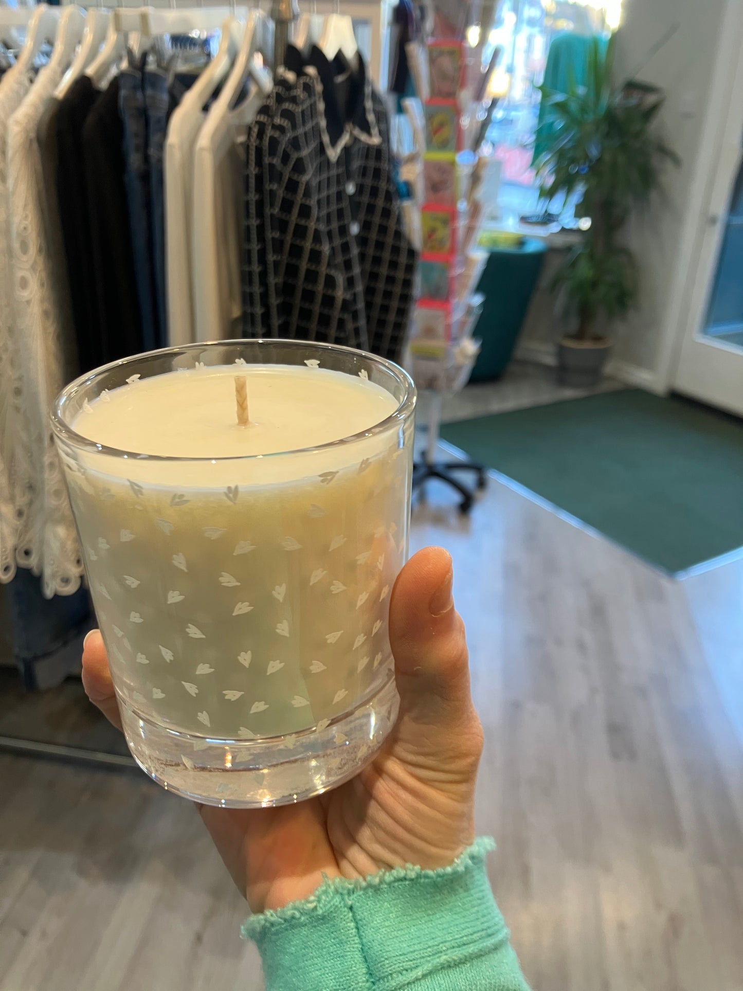 Wild Olive large glass candles