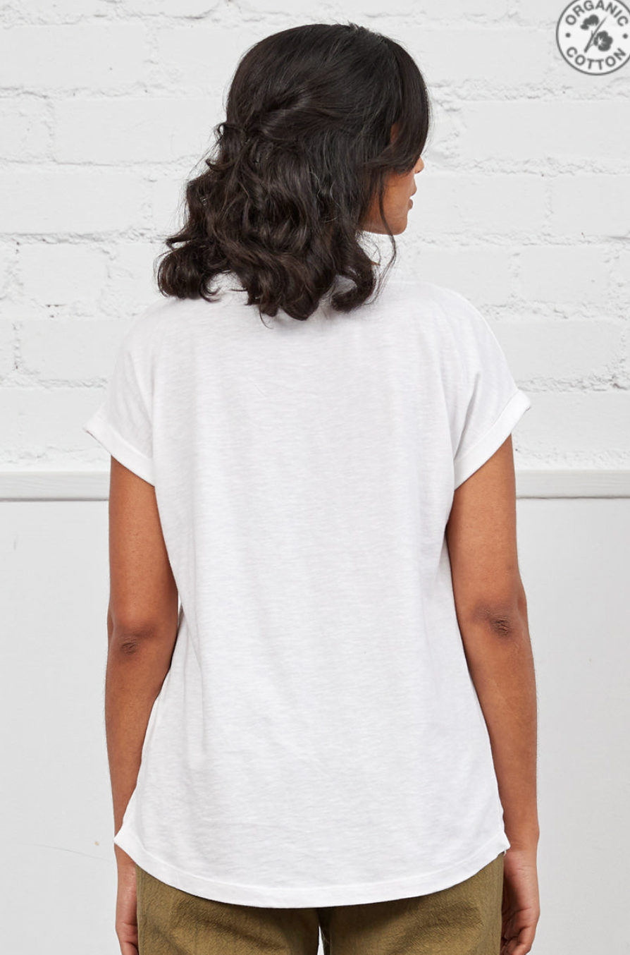 Nomads cotton t shirt in white