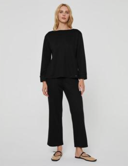 Paz Torras black trouser with straight leg - last pair!