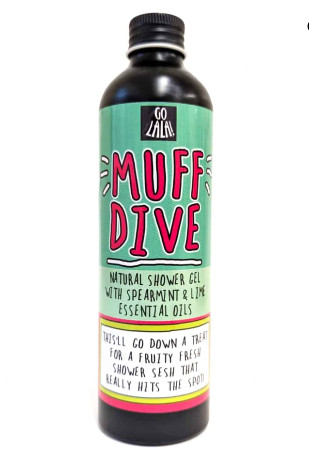 Go La La shower gel - 'muff dive'