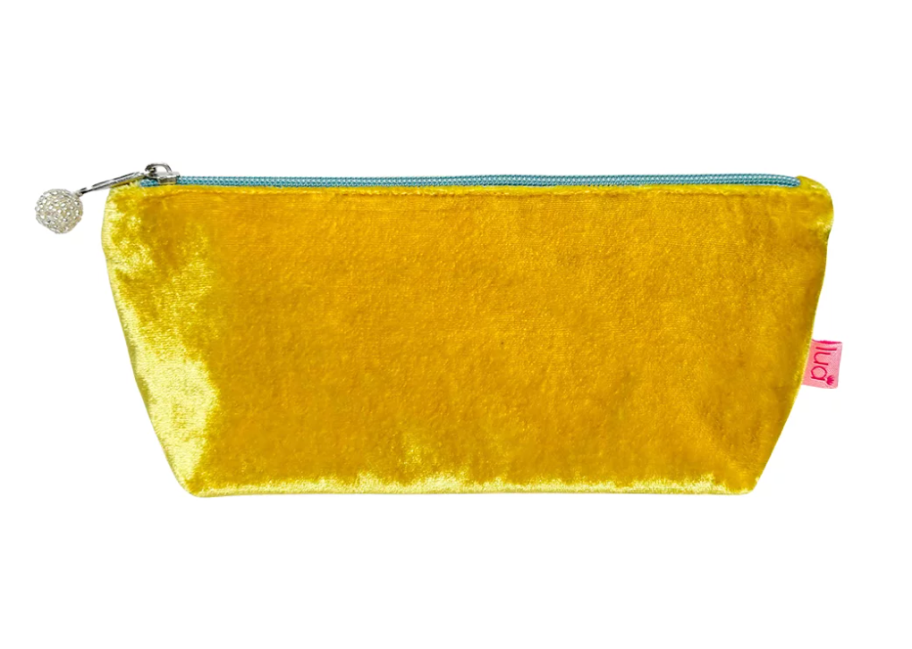 Lua long velvet cosmetic purse