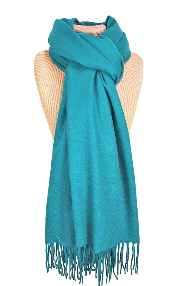 Lua thick plain scarf - various colours