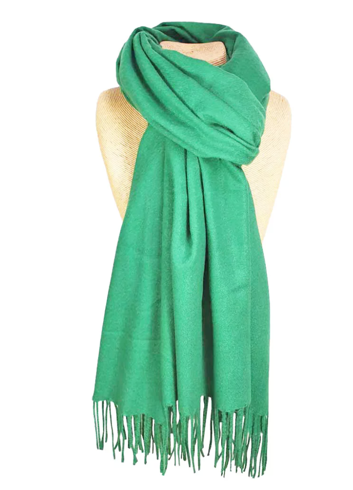 Lua thick plain scarf - various colours