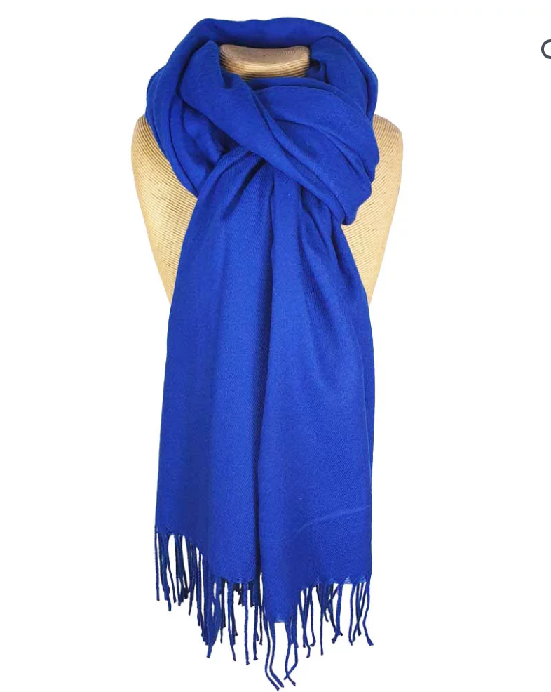 Lua thick plain scarf - various colours