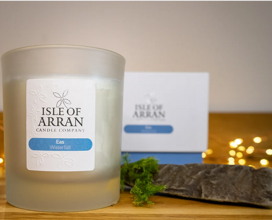 Isle of Arran candle company - waterfall