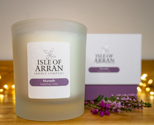 Isle of Arran candle company - heather hills