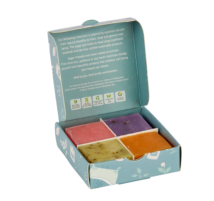 Wild Olive gift set of 4 soaps