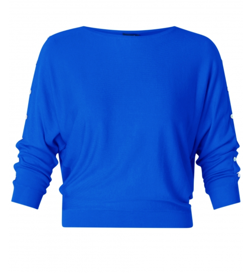 Yest Raina sweater in cobalt blue