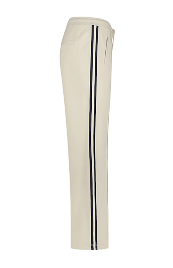 Red Button Colette cream punta sidetape trousers