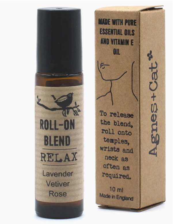 Agnes & Cat essential oil roll on 10ml - relax