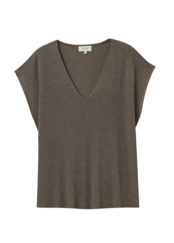 Grace & Mila Pacino tank knit in khaki