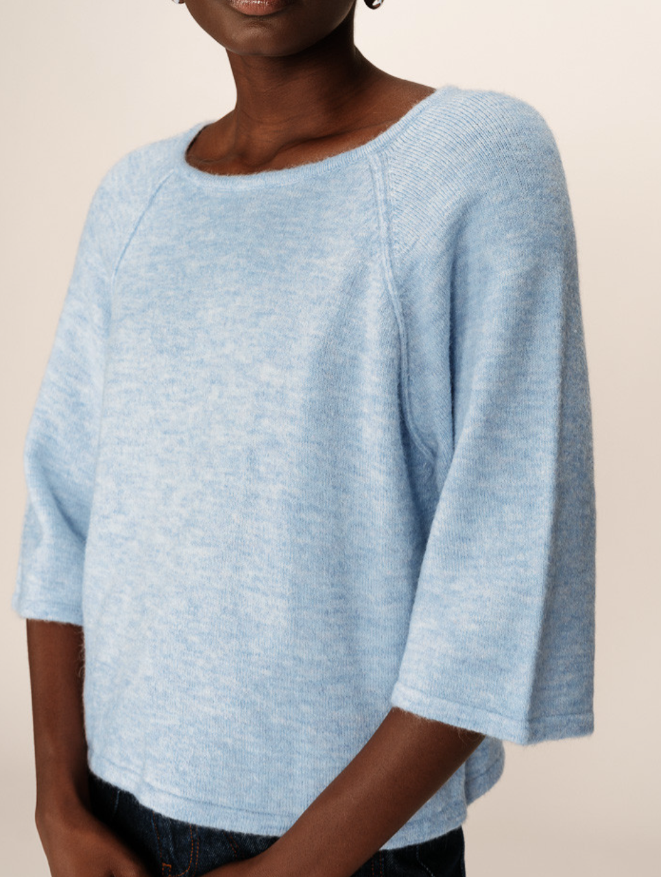 Grace & Mila Paco sweater in sky blue