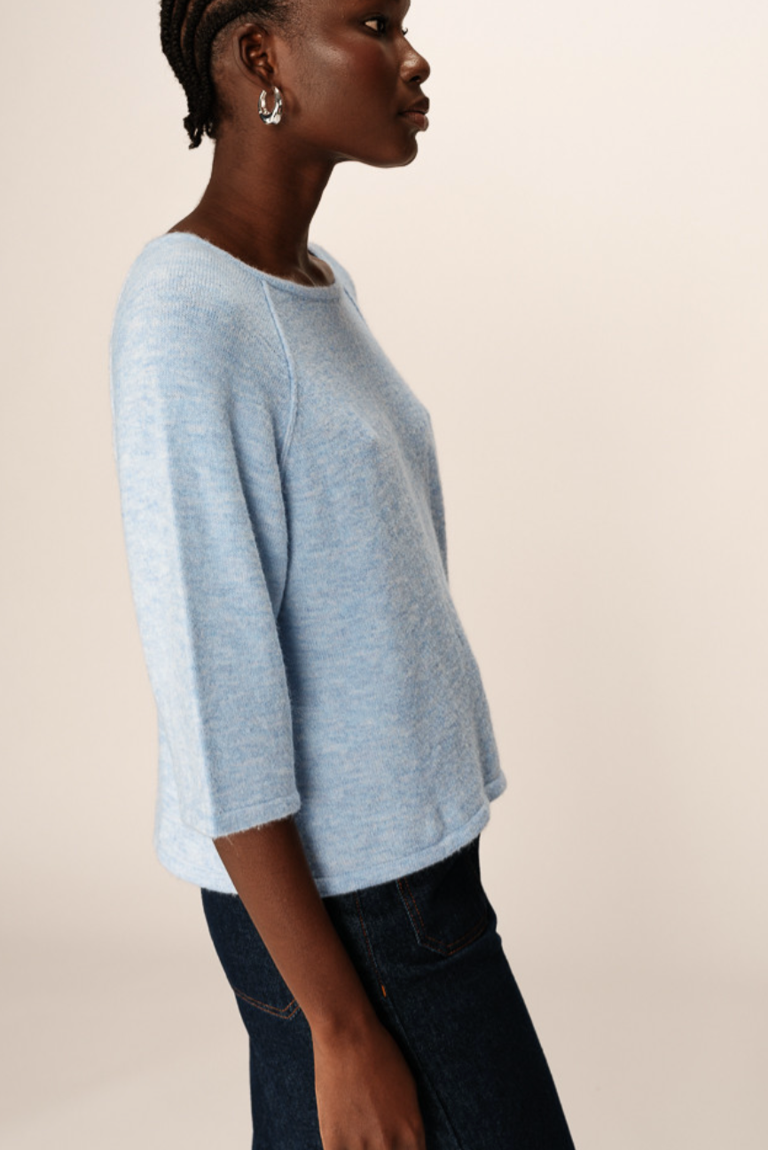 Grace & Mila Paco sweater in sky blue