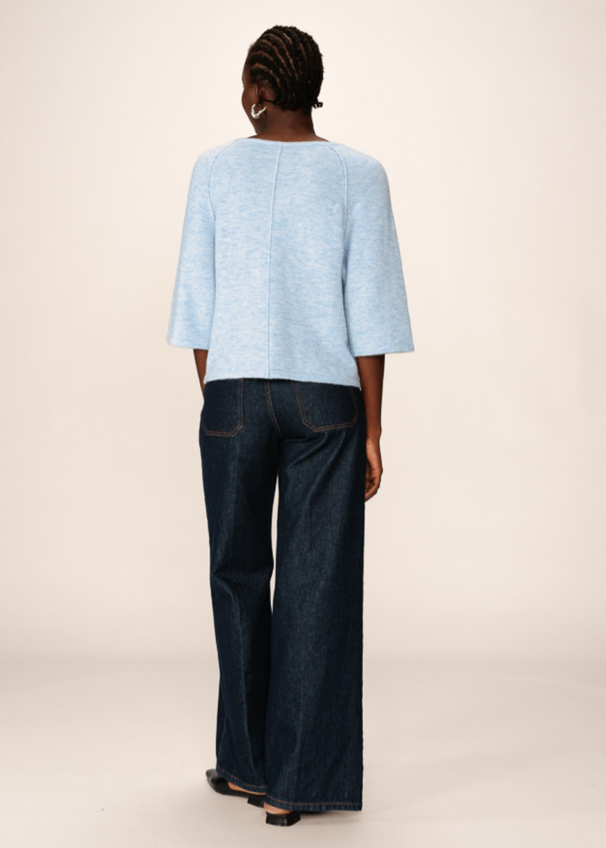 Grace & Mila Paco sweater in sky blue